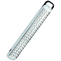 P&amp-D - Lámpara de emergencia recargable portátil o para montar en la pared de 63 LED color blanco de larga duración con…